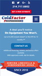 Mobile Screenshot of coldfactor.com